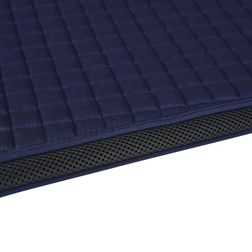 WeatherBeeta Prime Air-Tec Jump Shaped Saddle Pad - color: Navy, size: Large