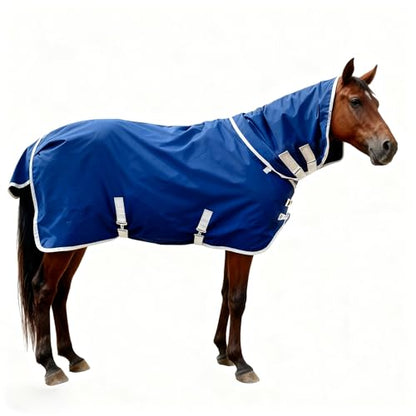 Horse Blanket Winter Water Resistant,220g Warm Cotton Filling Liner 1200D Premium Turnout Horse Blanket,Medium Weight Blanket 72 inches,135cm