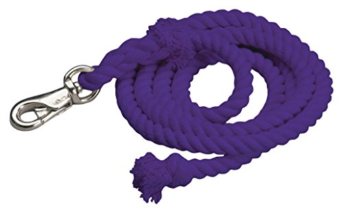 Colorado Saddlery Lead Rope, 10' - color: Purple