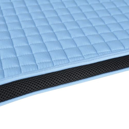 WeatherBeeta Prime Air-Tec Dressage Saddle Pad - color: Sky Blue, size: Large