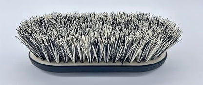 Large Horse Grooming Dandy Brush (Tan - Long Bristles) - color: Tan - Long Bristles