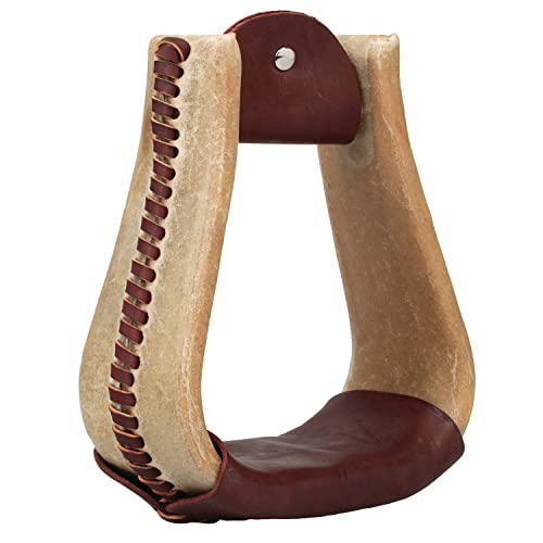 Weaver Leather SupplyStirrup - color: Burgundy, size: 3-1/4" Neck, 3" Tread, 6-1/4" H 6-1/4" W