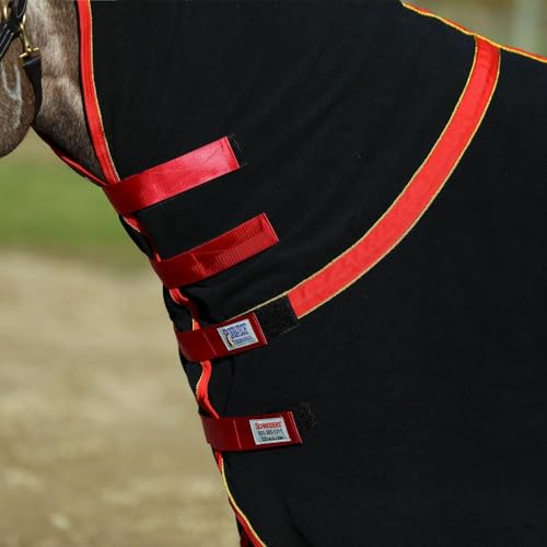 Dura-Tech Polar Fleece Contour Award Cooler [Extra Coverage] | Quick Moisture Wicking | Luxurious Feel | Ideal Horse Show Award | Size Large - size: Large -- 76" - 80"