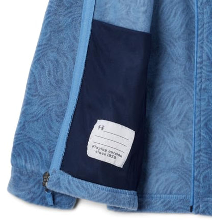 Columbia Kids Zing Iii Fleece - color: Skyler Sunwaves, size: Large