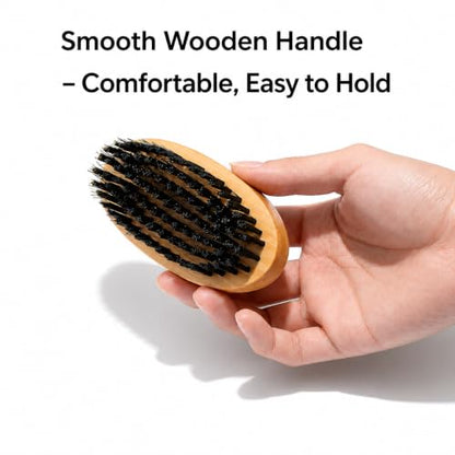 Goat Grooming Brushes, Soft Bristle and Firm Nylon Set, 2 Pack