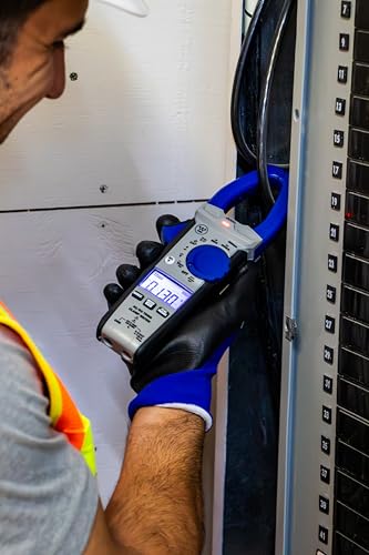 Westinghouse True RMS Digital Auto-Ranging 6000 Counts Clamp Meter, Current to 600 A, AC/DC Voltage to 1000 V, Resistance and Continuity, with Relative Mode and VFD, Incl. Case and 2 Year Warranty