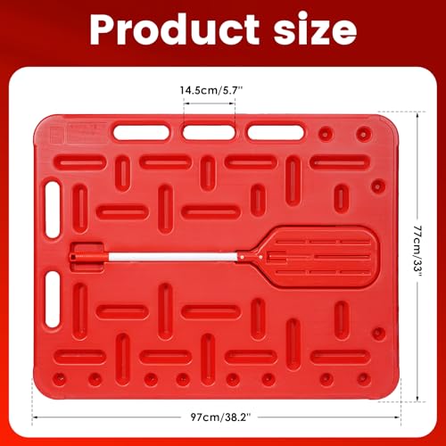 Livestock Sorting Panel with Paddle, Pig Board, Lightweight&Sturdy