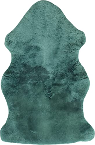 Natural Medical Sheepskin Pad, Non-Slip Back, Emerald, 26 x 46 in, 1 Pack - color: Emerald, size: 26x46 Inch (Pack of 1)