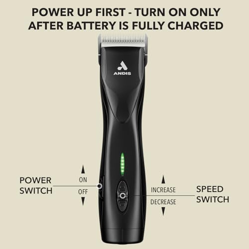 Andis 79170 Pulse Zr II 5-Speed Detachable Blade Clipper - color: Black