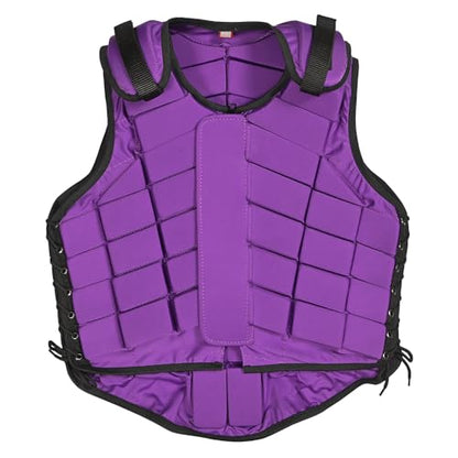 HILASON Adult Equestrian Safety Protective Vest Unisex Shock Absorbing Impact Protection - size: X Small