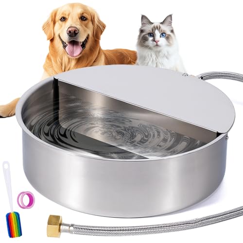 6L Automatic Dog Water Bowl Dispenser Outdoor