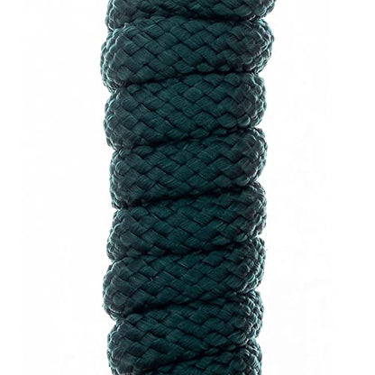 Equinavia Iris Soft 8' Lead Rope with Snap Buckle - Hunter Green - One Size - color: Hunter Green