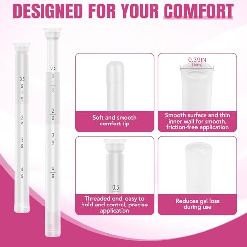 TENKAIWICK Vaginal Suppository Applicator 30Pk, Individually Wrapped, Soft Tip - style: 30 count (pack of 1)