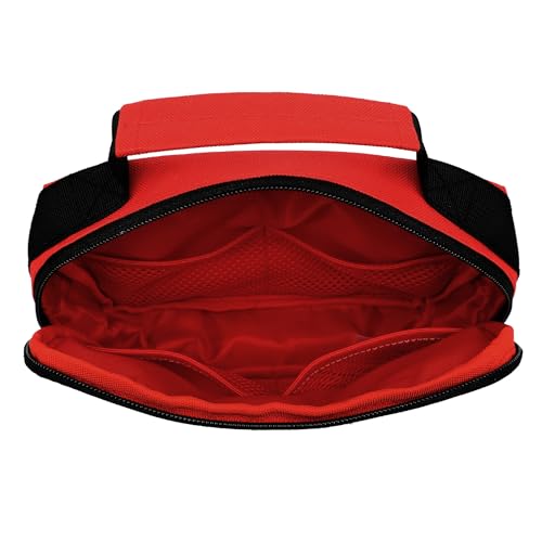 Handy Mini First Aid Kit Empty, First Aid Bag For Your Next Adventure, Emergency Kit For Home, Office, Vehicle, First Aid Supplies Organizer Bag For Travel Outing (Basic Edition)