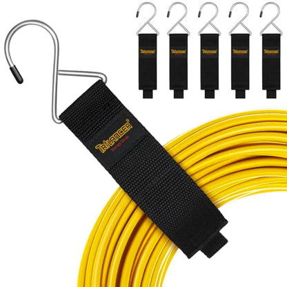 Extension Cord Organizer and Hanger, Trilancer Storage Straps (6-Pack) - size: 6M