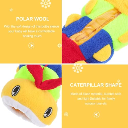 SZCQ Animal Baby Insulated Bottle Bags Milk Bottle Thermal Bag Plush Sleeve Covers Feeder Pouches Storage Cover Milk Pouch Soft Keep Warm Baby Thermal Holder - color: Multicolor