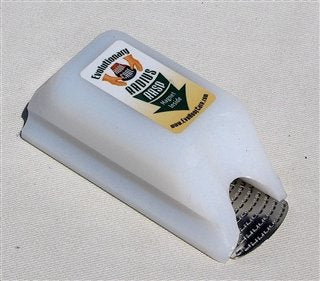The Radius Rasp-1 'Original' Barefoot hoof Shaping Tool, Plastic Ergonomic Handle with Perforated Stainless Steel 'Shaving' Blade