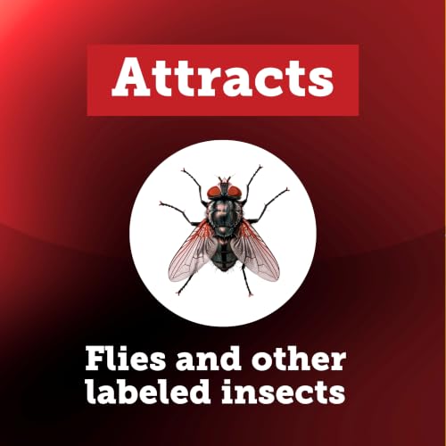 Starbar Fly Trap Attractant Refills, 8 Water-Soluble Pods for Fly Traps