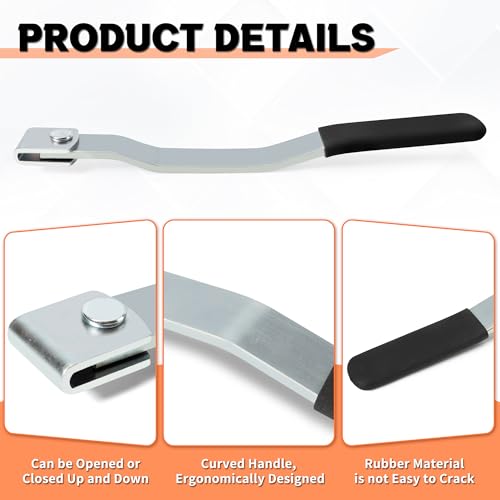 LONFFERY Cargo Trailer Cambar Cam Bar Lock | Trailer Door Latch for Folding Ramp Door