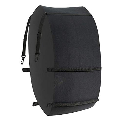 HORZE Elastic Protective Belly Guard | Anti-Rub and Anti-Chafe Girth Band for Horses - Black - Pony - size: Pony