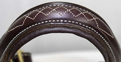 Derby Originals American Elite Fancy Stitch Padded Adjustable Halter - size: Over-Size
