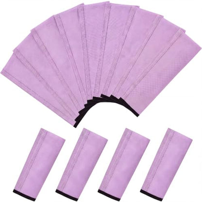 Jexine 8 Pcs Mesh Fly Boots for Horse - color: Light Purple