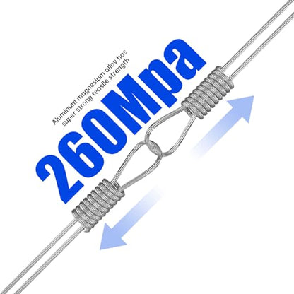 Aluminum Magnesium Alloy Wire 14 Gauge 3280ft (1000m) - Diameter 1.6mm Wire for Electric Fence | High Conductivity & Durability