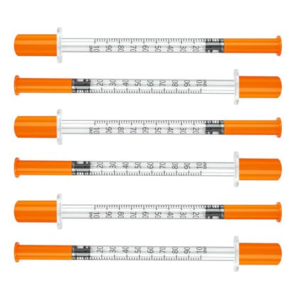 Jeringa, 1ml 30G 5/16" (8mm) Syring, Pack of 100 - size: 1ml-30G 5/16", style: 100