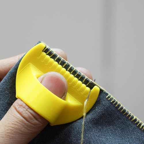 2mm-6mm Seam Guide for Hand Sewing Edge Lockranding Tool 5 PCS Set for Leather/Fabric/Craft Sew, Yellow - color: Yellow 2-6mm 5PCS