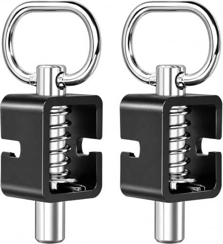 Spring Latch Lock, Weld-On Spring Latch Assembly, Trailer Gate Latch (Pack of 2)