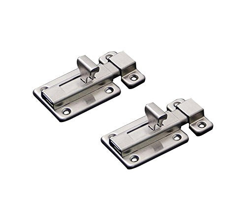 Stainless Steel Door Latch Sliding Lock Barrel Bolt (2-1/2") - style: 2-1/2"