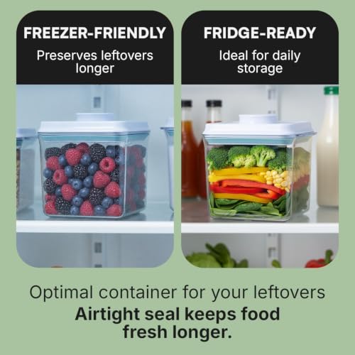 Bop Top Airtight Food Storage Containers | Pop-Top Lid | 7 Cups / 57 Oz - color: Single: 57 oz