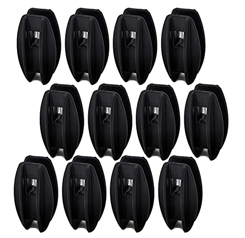 Black Corner Post Electric Fence Insulator, 12 Pcs
