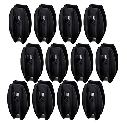 Black Corner Post Electric Fence Insulator, 12 Pcs