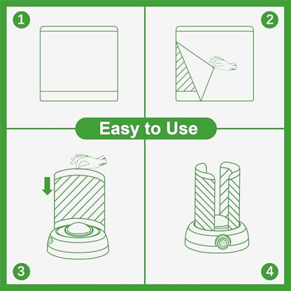 30-Pack Double-Sided Sticky Refill Cards for 360° UV Light Fly Trap – Easy-to-Replace Adhesive Sheets for Effective Insect Trapping - style: 30 Refills