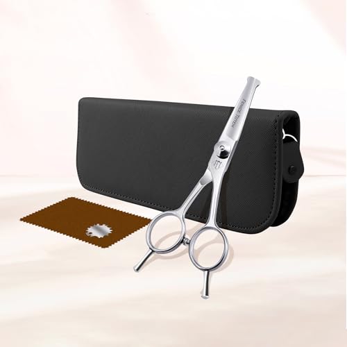 Dog Grooming Scissors: 4.75" Pet Straight Shears Made Of Advanced Stainless Steel Alloy for Trimming Dogs Cats and Other Pets Face and Paws - style: Straight