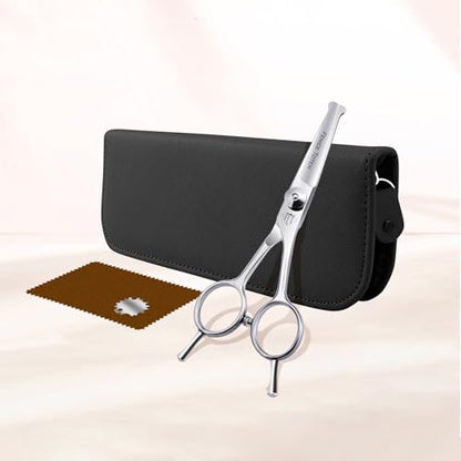 Dog Grooming Scissors: 4.75" Pet Straight Shears Made Of Advanced Stainless Steel Alloy for Trimming Dogs Cats and Other Pets Face and Paws - style: Straight