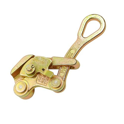 Cable Grip Steel Wire Puller Heavy-Duty Wire and Barbed Wire Fence Tensioner Tool for Easy Cable Stretching and Tensioning (1t/2210lb)