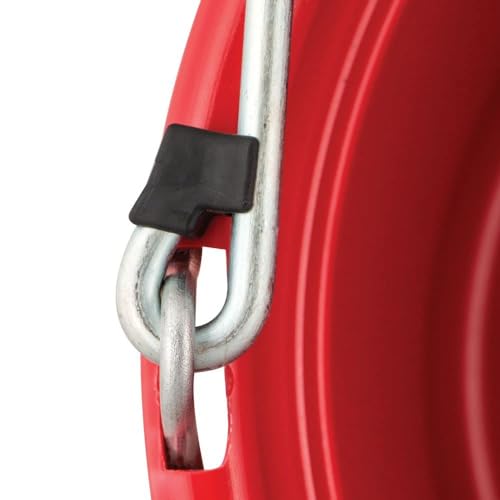 Dura-Tech Platinum Flatback 20 Quart Bucket | Thick-Walled Design | 20 Quart Capacity | Cold Weather Resistant | Reinforced Handle | Patented Mane and Tail Saver