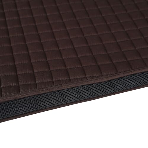 WeatherBeeta Prime Air-Tec Dressage Saddle Pad - color: Chocolate, size: Large