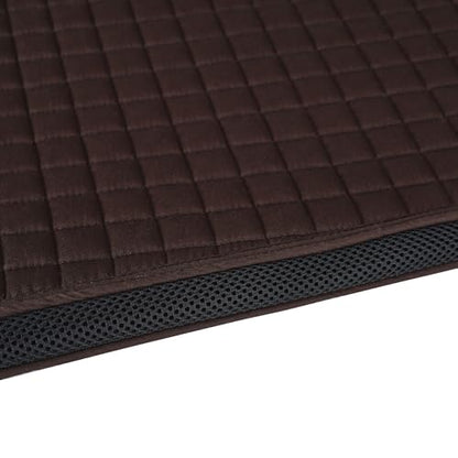 WeatherBeeta Prime Air-Tec Dressage Saddle Pad - color: Chocolate, size: Large