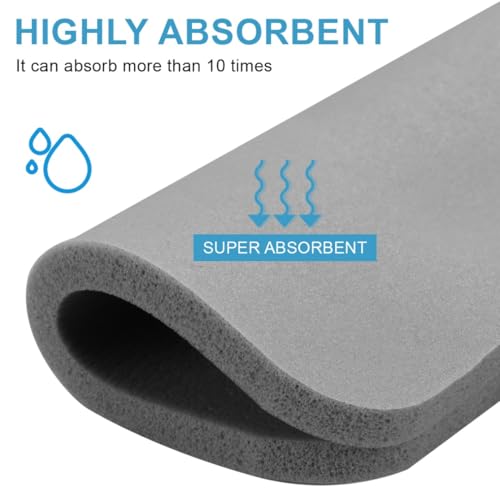 Silver Silicone Foam Dressing Without Border 4 Pack Non Stick Gentle Pads Ag Sterile Highly Absorbent Wound Dressing 4"×4" for Burns Ulcers Abrasions Pressure Sore