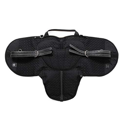 Werner Christ Horse Bareback Pad Premium Plus, Made of Real Sheepskin in Charcoal Size Full - color: Charcoal, size: Full