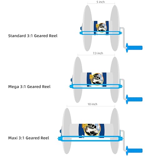 Electric Fence Maxi 3:1 Geared Reel with Reel Guard PK1 - size: 0 ft x 1 Maxi Reel w/Guard