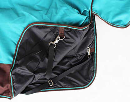 82" Challenger 1200D Horse Bellyband Turnout Heavy-Weight Winter Blanket 583B - size: 82 inches