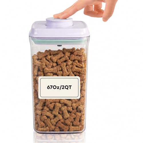 Bop Top Airtight Food Storage Containers | Pop-Top Lid | 8 Cups / 67 Oz - color: Single: 67 oz