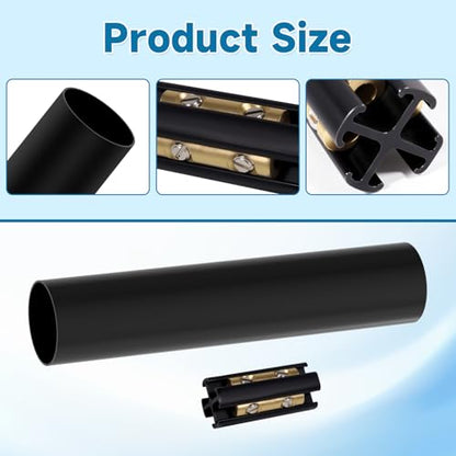 Underground Wire Splice Kit Suit for 14/3 to 8/3 Direct Burial UF Electrical Cable - 600V Max with Heat Shrink Tube and Connector, 5 Set