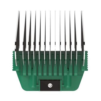 Stainless Steel A5 Wide Guide Comb – Metal Attachment for A5 Wide Blades, Compatible with Wahl KM, Andis, Oster, Heiniger – Smooth & Durable Grooming Guard (22mm - 7/8") - size: 22mm - 7/8"