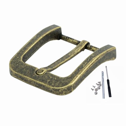 1.5"(38mm-40mm) Belt Buckle Men Replacement Buckle Heavy Duty - color: Bronze