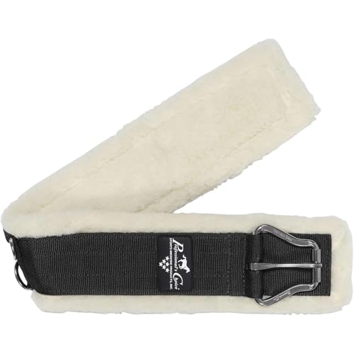 Professional's Choice SMX Comfort-Fit Western Merino Wool Cinch - color: Black, size: 24"